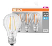 OSRAM HOMELIGHTING 4058075819535 LED CEE E (A - G) E27 forme de poire 6.5 W = 60 W blanc neutre (Ø x H) 60 mm x 60 mm 3 pc(s)