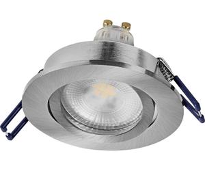OSRAM HOMELIGHTING 4058075853492 Spot de plafond, Plafonnier à spot LED LED GU10 satin-nickel