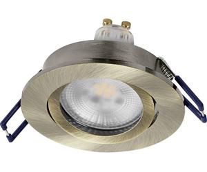 OSRAM HOMELIGHTING 4058075853539 Spot de plafond, Plafonnier à spot LED LED GU10 vert bronze
