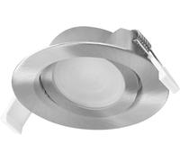 OSRAM HOMELIGHTING 4058075853799 Spot de plafond, Plafonnier à spot LED satin-nickel