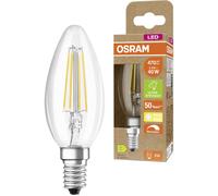 OSRAM HOMELIGHTING 4099854065989 LED CEE C (A - G) E14 forme de flamme 2.9 W = 40 W blanc chaud (Ø x H) 35 mm x 35 mm à intensité variable 1 pc(s)