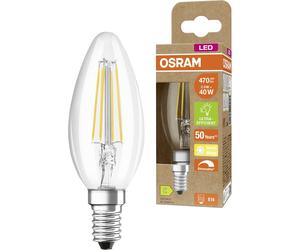 OSRAM HOMELIGHTING 4099854065989 LED CEE C (A - G) E14 forme de flamme 2.9 W = 40 W blanc chaud (Ø x H) 35 mm x 35 mm à intensité variable 1 pc(s)
