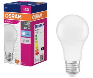 OSRAM HOMELIGHTING 4099854109799 LED CEE F (A - G) E27 forme de poire 8.5 W = 60 W blanc neutre (Ø x H) 60 mm x 60 mm 1 pc(s)