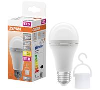 OSRAM HOMELIGHTING 4099854190087 Luminaire LED fonctionnant à pile CEE F (A - G) E27 forme de poire 8 W = 60 W blanc chaud