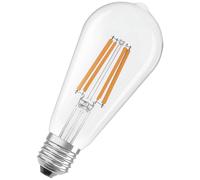 OSRAM HOMELIGHTING 4099854235634 LED CEE A (A - G) E27 forme de cône 3.8 W = 60 W blanc chaud (Ø x H) 64 mm x 64 mm 1 pc(s)