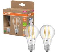 OSRAM HOMELIGHTING 4099854253546 LED CEE A (A - G) E27 forme de poire 5 W = 75 W blanc chaud (Ø x H) 60 mm x 60 mm à filament 2 pc(s)