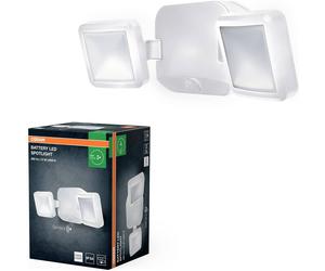 OSRAM HOMELIGHTING Battery LED Spotlight Sensor 10W 4000K IP54 White 4099854497513 Projecteur extérieur 10 W