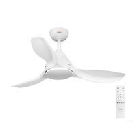 OSRAM Ceiling Fan Bise 1065mm 48W CCT RGB Ventilateur de plafond 48 W (Ø) 1065 mm avec éclairage, avec télécommande, va