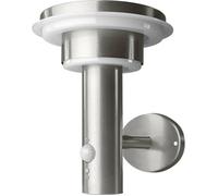OSRAM ENDURA Style Solar LED Applique murale extérieure noire, capteur de mouvement & de lumière, 3 modes, IP44, design moderne pour jardin & terrasse