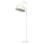 OSRAM Lampadaire Decor Camel Bell blanc en métal et papier mâché, E14, gradable,