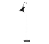 OSRAM Lampadaire DECOR Waist E27 Noir, Acier, tête mobile, pour lampe de salon