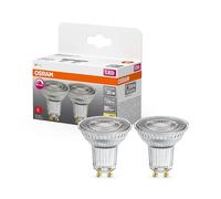 Osram Lampe à réflecteur Superstar, GU10-base, verre clair,Blanc chaud (2700K), 230 Lumen, Remplacement de la traditionnelle 35W-Ampoules 2-Pack