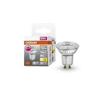 Osram Lampe à réflecteur Superstar, GU10-base, verre clair,Blanc chaud (2700K), 350 Lumen, Remplacement de la traditionnelle 50W-Ampoules 1-Pack
