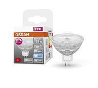 Osram Lampe à réflecteur Superstar, GU5.3-base, verre clair,Blanc froid (4000K), 345 Lumen, Remplacement de la traditionnelle 35W-Ampoules 1-Pack