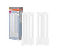 Osram Lampe compacte DULUX F36 LED, 20W, 2500lm, 4000K, culot 2G10, 230V | DULUX LED F36 EM & AC MAINS, LED Lamps, Blanc, 89.5 mm dia, 30000 h, pack de 2