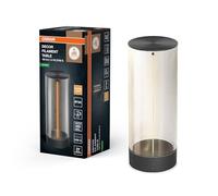 OSRAM Endura Style LED Lampe de table filament, 1,2W, 2700K blanc chaud, 100 lm, rechargeable par USB, IP54, 14h