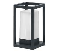 Osram Lampe de table SMART+ RGB & blanc chaud avec batterie externe USB 5200mAh, contrôle WiFi, protection IP44, lampe de jardin dimmable pour terrasse et balcon