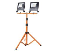 Osram Projecteur chantier LED double 2x50W lumière neutre 4000K sur trépied stable