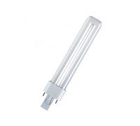 OSRAM Lampe fluo compacte DULUX S 220-240V Culot G23, 7 W 827 Interna