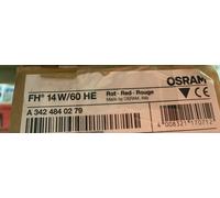 OSRAM Lampe Fluorescente T5 HE 14/60 Rouge LUMILUX 2 Broches G5