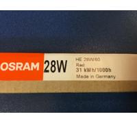OSRAM Lampe Fluorescente T5 HE 28/60 ROUGE LUMILUX ROUGE