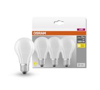 Osram - Ampoule LED Base Classic A75 E27 7,5 W (remplace 75 W) Blanc chaud 2700K, dépoli Pack de 3