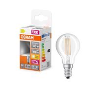 Osram Lampe LED dimmable Superstar avec un rendu des couleurs particulièrement élevé (CRI90), E14-base, Aspect filament,Blanc chaud (2700K), 470 Lumen,Remplacement de 40W-Ampoules 1-Pack