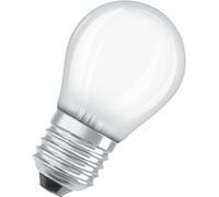 OSRAM Lampe LED dimmable Superstar avec un rendu des couleurs particulièrement élevé (CRI90) - E27-base - verre dépoli - Blanc froid (4000K) - 470 Lumen - Remplacement de 40W-Ampoules 1-Pack} blanc G
