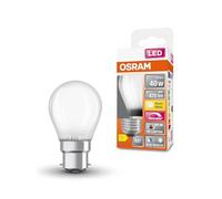Osram Lampe LED dimmable Superstar avec un rendu des couleurs particulièrement élevé (CRI90), E27-base, verre dépoli,Blanc chaud (2700K), 470 Lumen,Remplacement de 40W-Ampoules 1-Pack