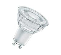 Osram Lampe LED dimmable Superstar avec un rendu des couleurs particulièrement élevé (CRI90), GU10-base, verre clair,Blanc chaud (2700K), 350 Lumen,Remplacement de 50W-Ampoules 1-Pack