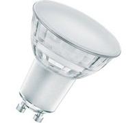 OSRAM Lampe LED dimmable Superstar avec un rendu des couleurs particulièrement élevé (CRI90) - GU10-base - verre clair - Blanc chaud (2700K) - 350 Lumen - Remplacement de 32W-Ampoules 1-Pack} G