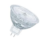 OSRAM Lampe LED dimmable Superstar avec un rendu des couleurs particulièrement élevé (CRI90) - GU5.3-base - verre clair - Blanc chaud (2700K) - 621 Lumen - Remplacement de 50W-Ampoules 1-Pack} G