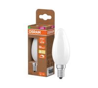 Osram Lampe LED mini bougie Classic B40 Filament, 2,5 W, E14, dépolie, forme bougie B40, verre dépoli, convient pour l'éclairage décoratif, couloir, salon, chambre d'enfant