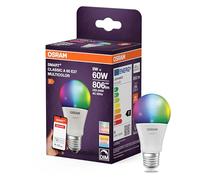 OSRAM HOMELIGHTING 4099854460333 LED CEE F (A - G) E27 9 W RVBB (Ø x H) 60.00 mm x 60.00 mm 1 pc(s)