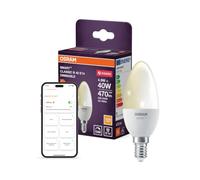 Osram Lampe LED SMART B40 forme bougie E14, 4,9 W ZigBee 3.0, intensité | SMART+ ZIGBEE Dimmable Classic, LED Lamps, Blanc, 39 mm dia, 20000 h, pack de 1