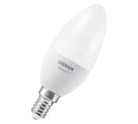 Osram Lampe LED SMART+ B40, forme bougie E14, Tunable White, contrôlable
