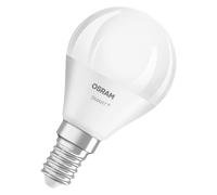OSRAM Lampe LED SMART+ Matter P40 mini boule 4,9 W E14 RGBW, intensité variable