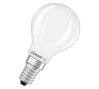 Osram Lampe LED Star Globe P15 Filament, 2700 K blanc chaud, 1 W, E14, | LED Star Classic P 15 Filament, LED Lamps, Blanc, 45 mm dia, 15000 h, pack de 1