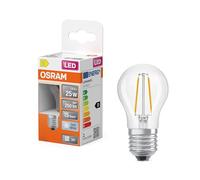 Osram Lampe LED Star Globe P25 Filament, 4 000 K blanc neutre, 1,8 W, E27, | LED Star Classic P 25 Filament, LED Lamps, Clair, 45 mm dia, 15000 h, pack de 1