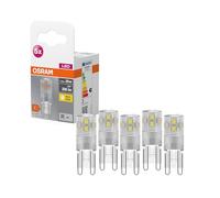 Osram Lampe LED Star PIN, G9-base, verre clair,Blanc chaud (2700K), 200 Lumen, Remplacement de la traditionnelle 20W-Ampoules 5-Pack