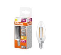 Osram Lampe LED Superstar B25 à filament en forme de bougie, intensité | LED Superstar Classic B 25 Filament DIM, LED Lamps, Clair, 35 mm dia, 15000 h, pack de 1