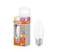 Osram Lampe LED Superstar B40 à filament en forme de bougie, intensité | LED Superstar Classic B 40 Filament DIM, LED Lamps, Blanc, 35 mm dia, 15000 h, pack de 1