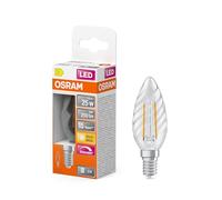 Osram Lampe LED Superstar Classic BW25 Filament 1,8 W 827, blanc chaud 2 | LED Superstar Classic BW 25 Filament DIM, LED Lamps, Clair, 35 mm dia, 15000 h, pack de 1