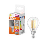 Osram Lampe LED Superstar P40 Globe Filament dimmable, blanc chaud 2700 K, | LED Superstar Classic P 40 Filament DIM, LED Lamps, Clair, 45 mm dia, 15000 h, pack de 1