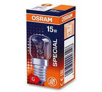 OSRAM Lampe spéciale four E14 jusqu’à 300 degrés Special Oven T / Ampoule pour four 15 Watt / culot à vis / clair, blanc chaud - 2700K