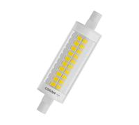 Osram Lampe tube LED Slim Line R7s 9,5 W 1055 lm 2700 K dimmable remplacement halogène longue durée jusqu'à 25 000 h haute qualité lumineuse IP20 efficacité énergétique