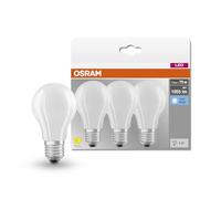 OSRAM Ampoule LED BASE Classic A75 E27 7,5W (=75W) 1055 lm Blanc neutre Ø60 mm boîte de 3