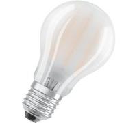 OSRAM LED BASE Classic A60 - ampoules LED à filament dépoli en verre pour culot E27 - forme ampoule - blanc froid (4000K) - 806 lumens - remplace les ampoules classiques 60W - boîte de 3} blanc G