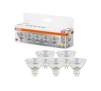 OSRAM HOMELIGHTING 4099854334337 LED CEE F (A - G) GU5.3 3.8 W = 35 W blanc chaud (Ø x H) 50 mm x 50 mm 5 pc(s)