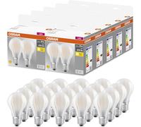 Osram LED BASECLA40 E27 - 4,2W (40W) Blanc Chaud, Lot de 20